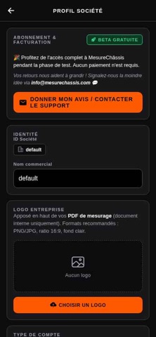 Mesure Châssis Screenshot 4 of 8