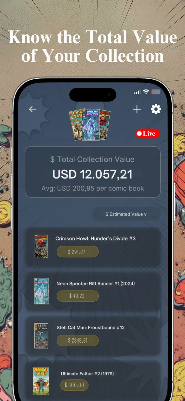 #3. Comic Book Value: ComicLens (iOS) Podle: Lb Mobil Teknoloji Ve Ticaret Limited Sirketi
