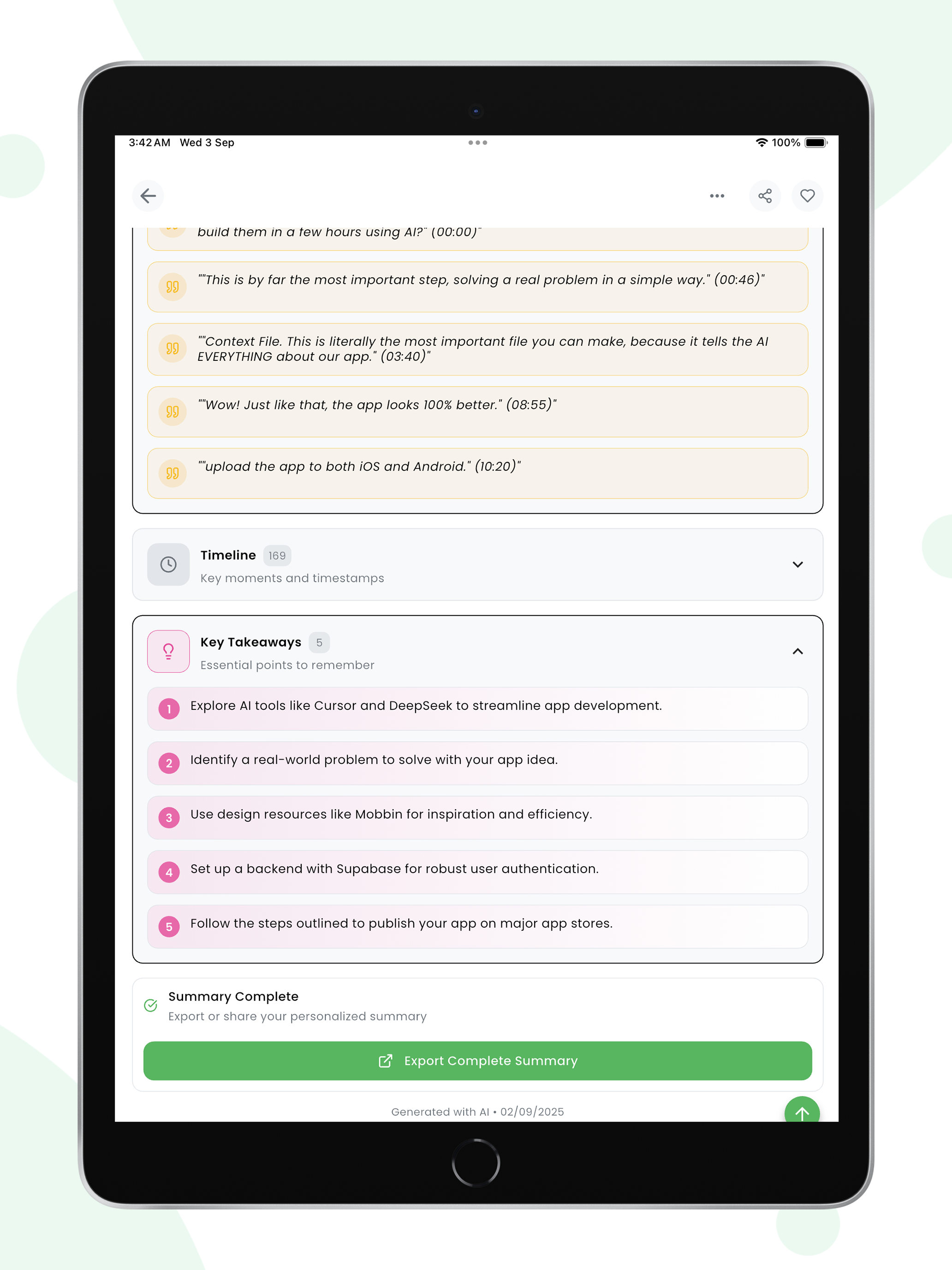 Sumlyze screenshot 11