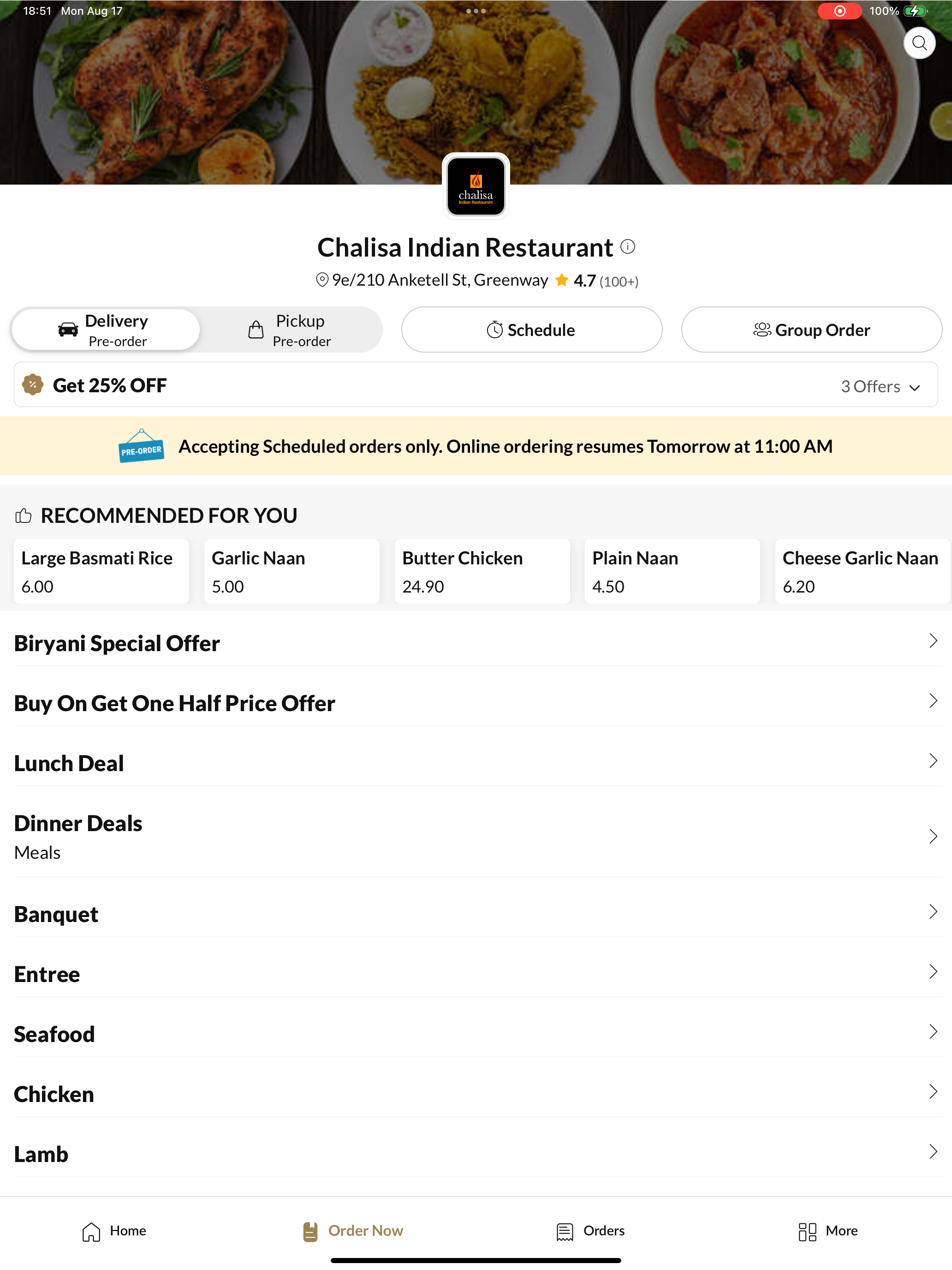 Chalisa Indian Restaurant screenshot 7