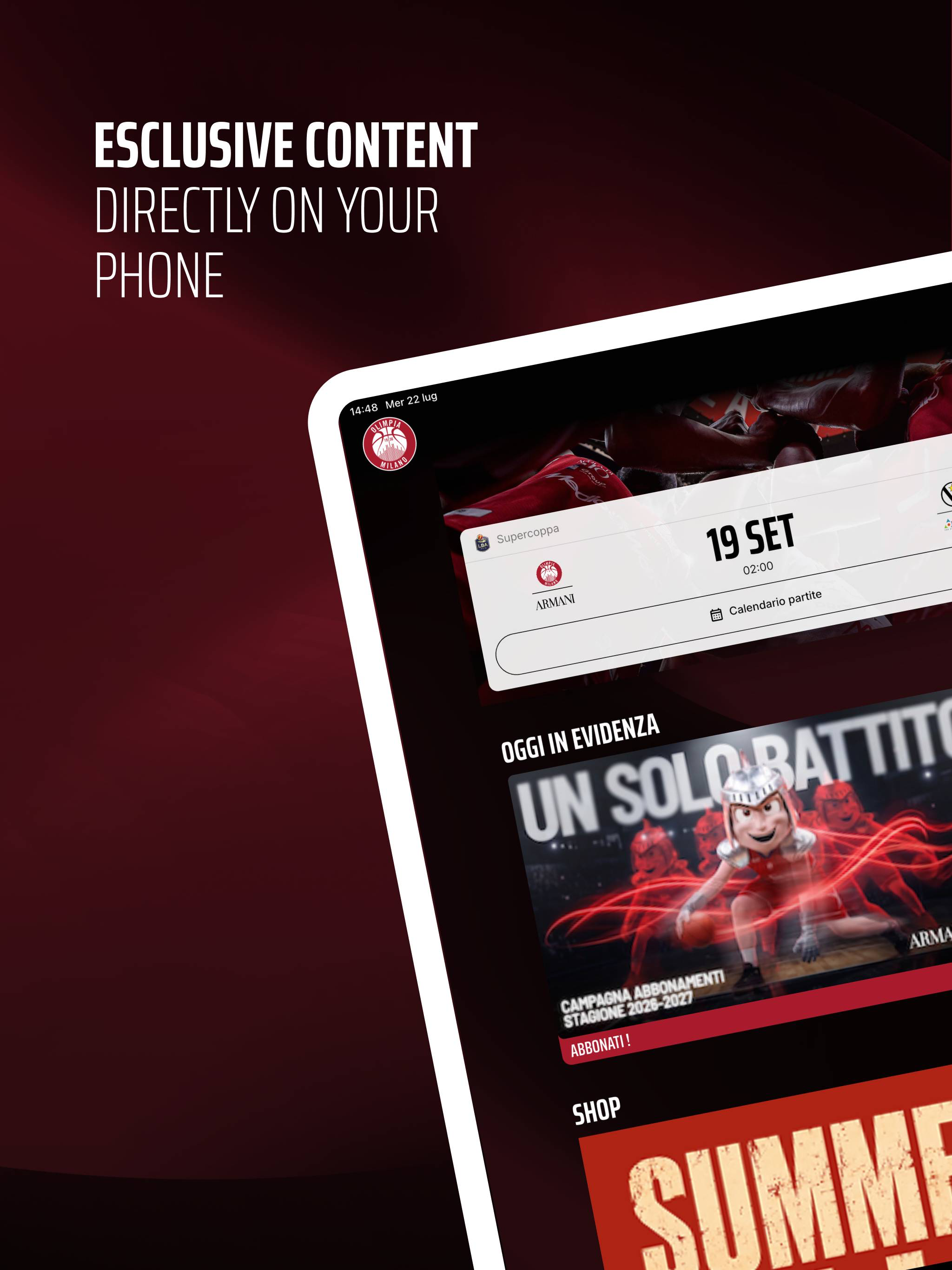 Olimpia Milano screenshot 6