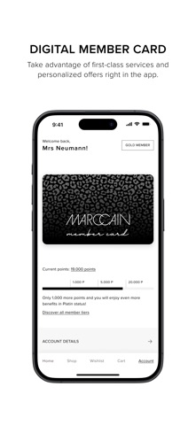 Marc Cain Shop iPhone screenshot