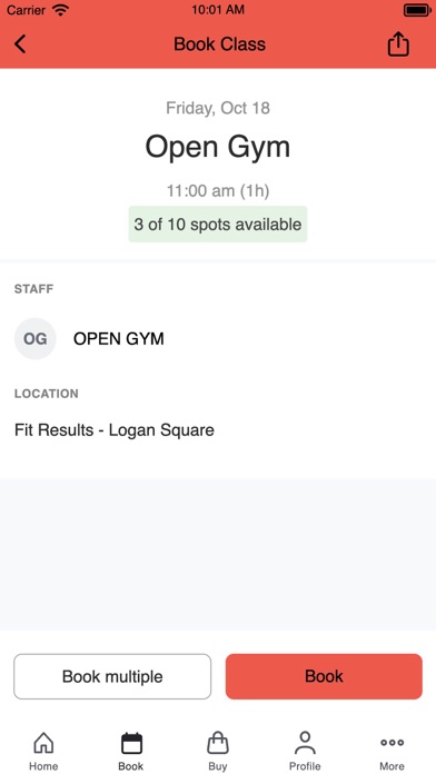 Fit Results Screenshot