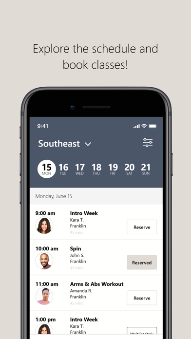 The Clubhouse Pilates iPhone screenshot 3 - Health & Fitness app
