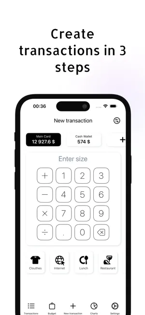 FinanceTrackerApp screenshot 1