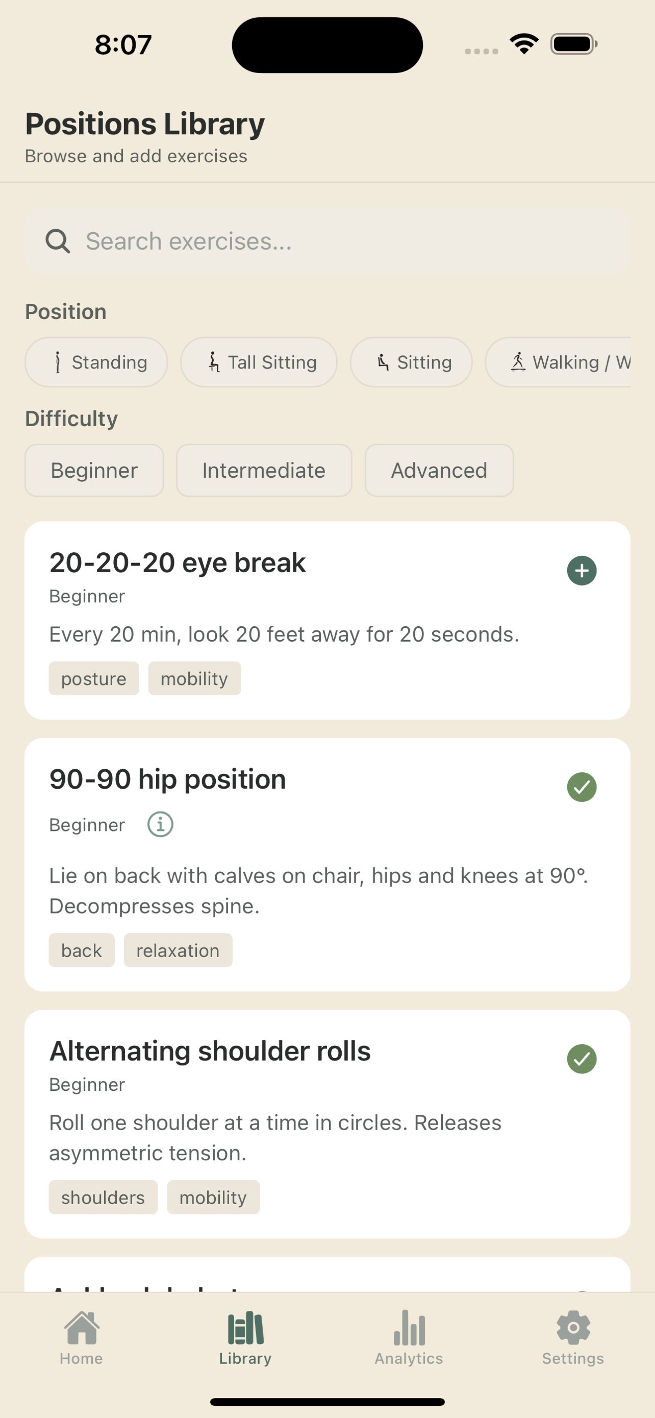 Positions: Desk Habits screenshot 7