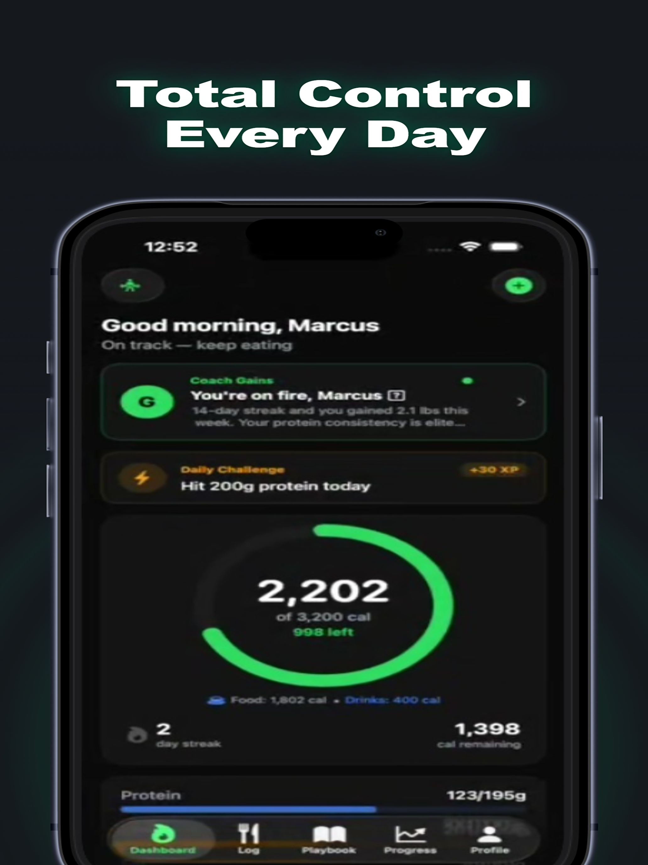 Gain Weight: GainsCoach