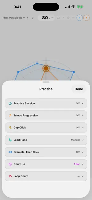 Riddiments — Drum Practice screenshot 2