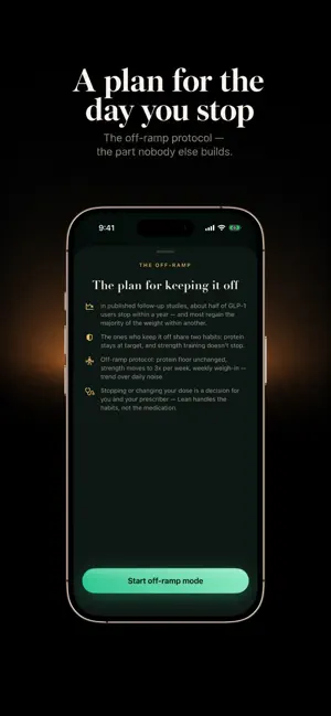 Lean: GLP-1 Muscle Coach screenshot 4