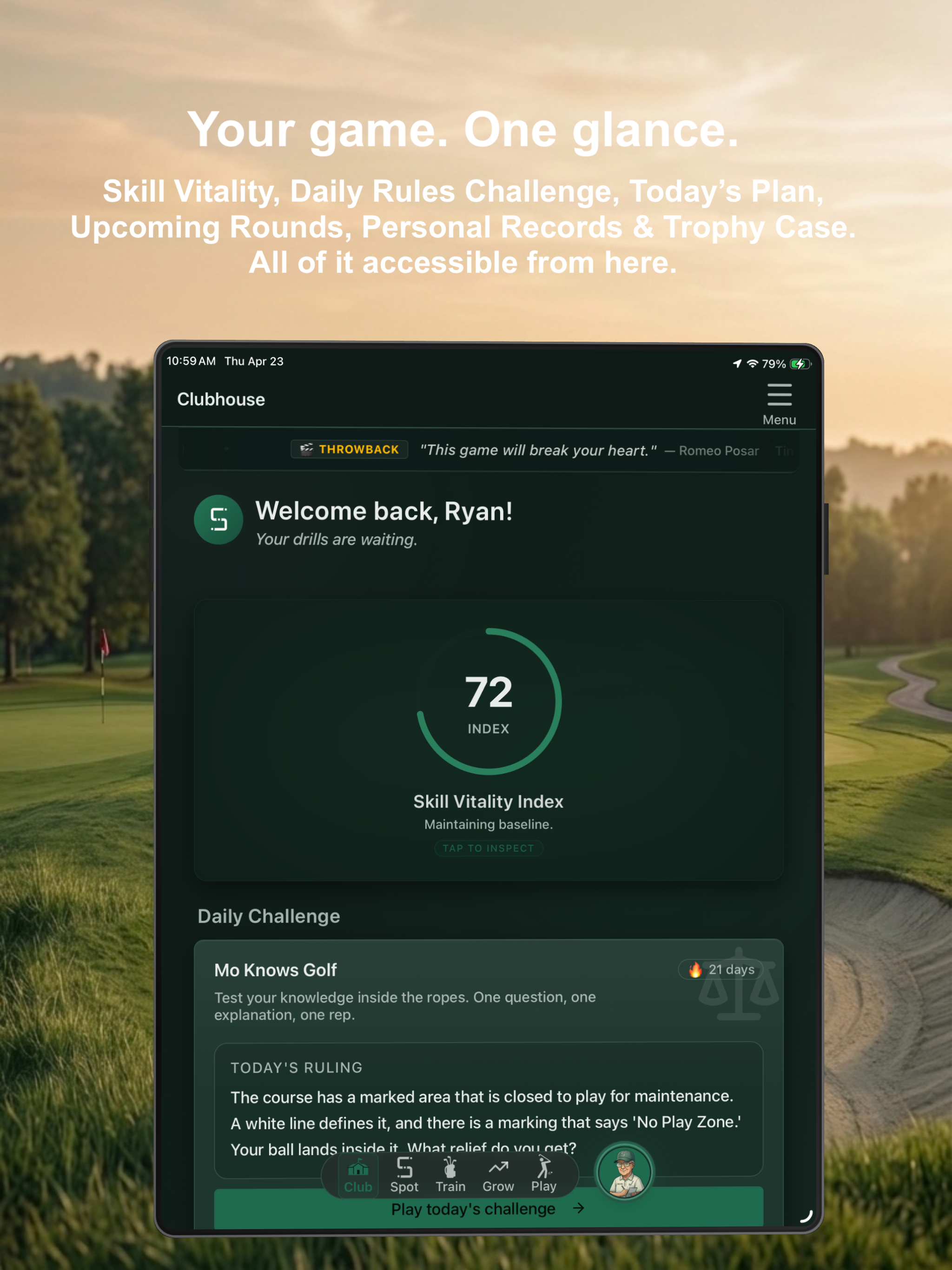 SkillSpot Golf