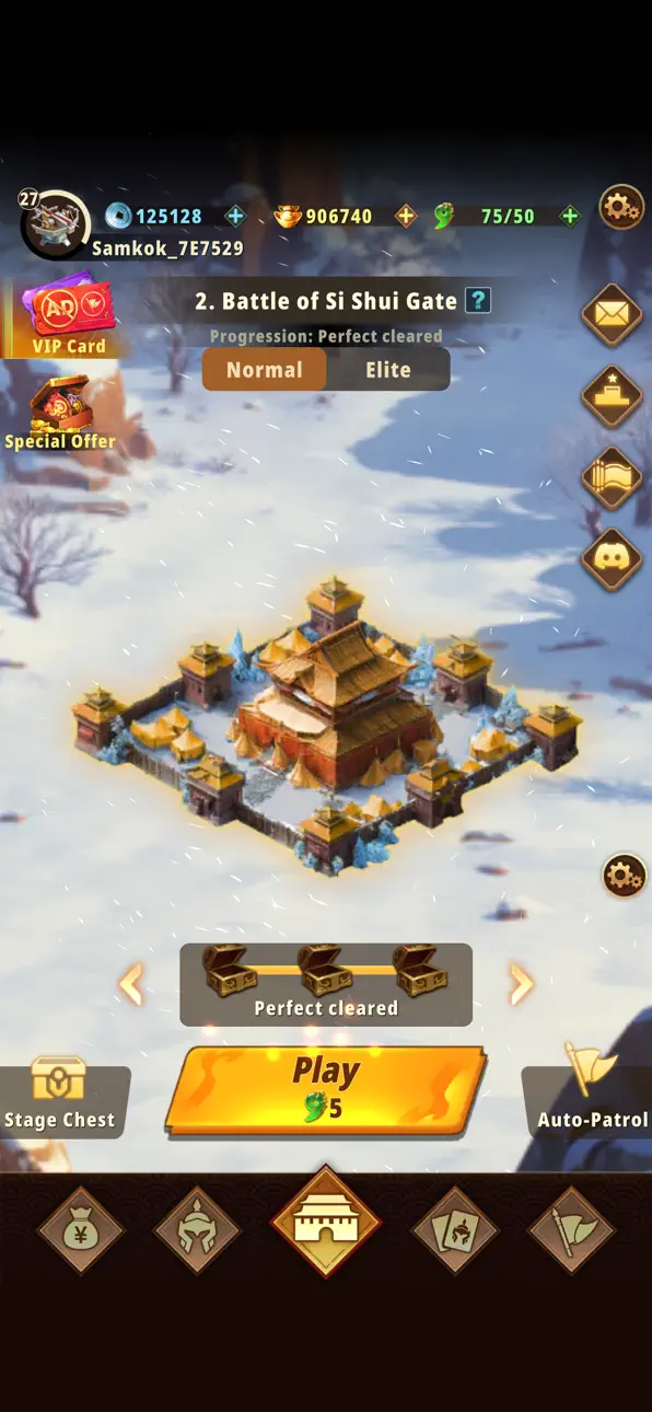 Samkok Heroes TD Dynasty Tower Defense iOS Mod IPA screenshot 6 - iOS game interface