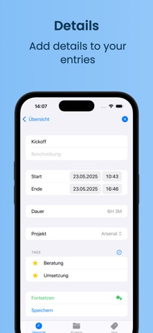Times: Time Tracker Screenshot 3 of 5