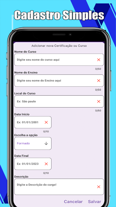 App screenshot