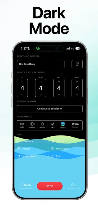 Breathing Exercises : capture d’écran 4 sur 7