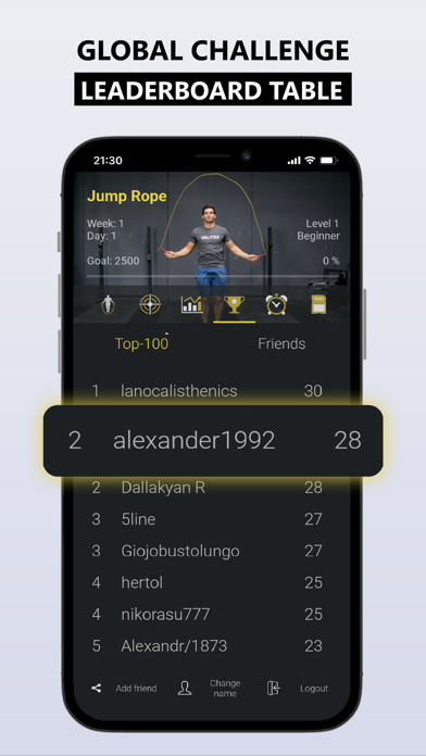 Titan - Home Workout & Fitness Screenshot