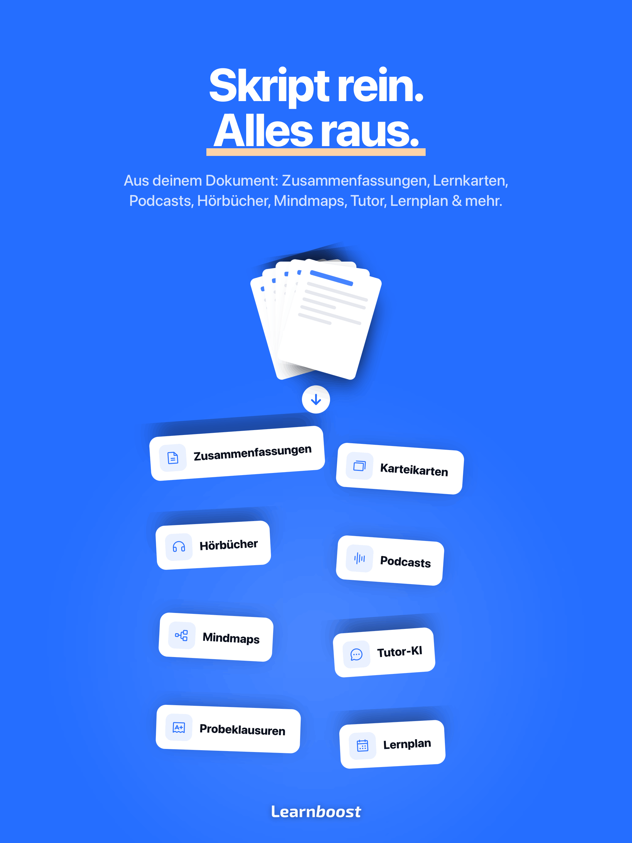 Learnboost: KI Lernapp Studium