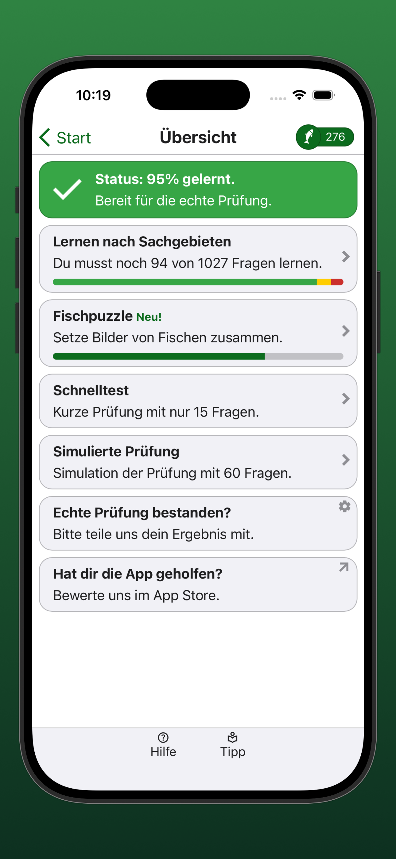 Fischer Lernfragen Sachsen screenshot 4