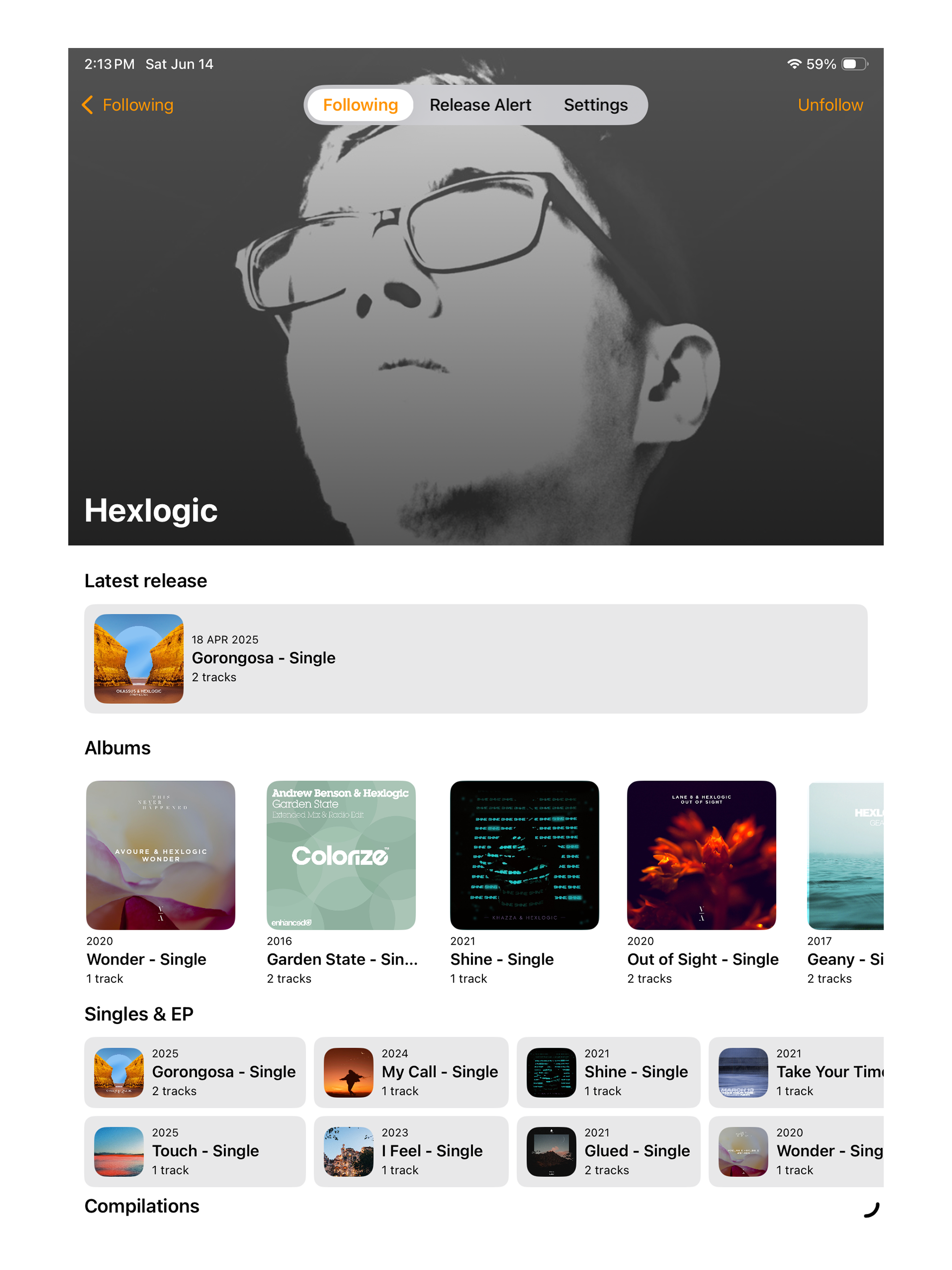nuwave - find new music easy screenshot 9