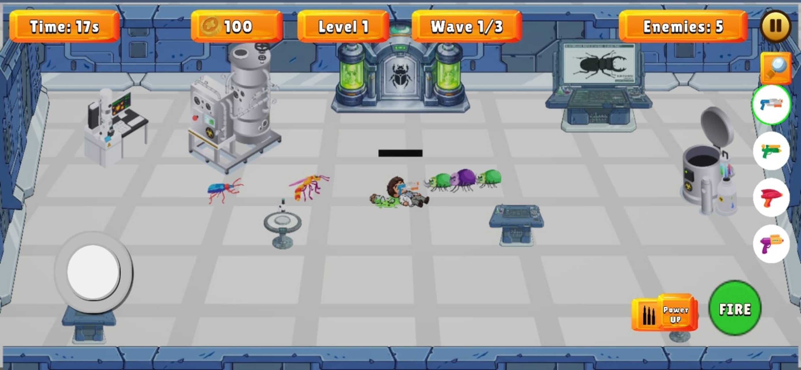 Lab Escapes Rush Defense screenshot 5