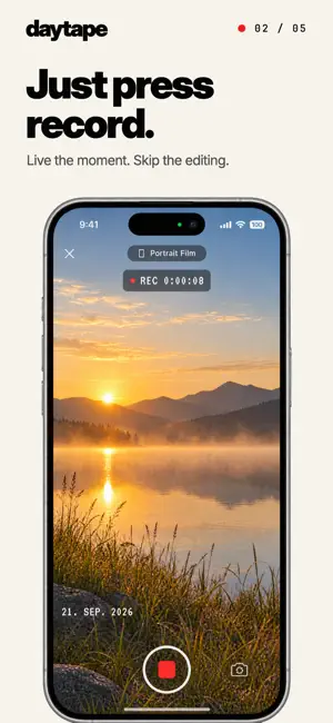 Daytape: Video Diary & Vlog screenshot 2