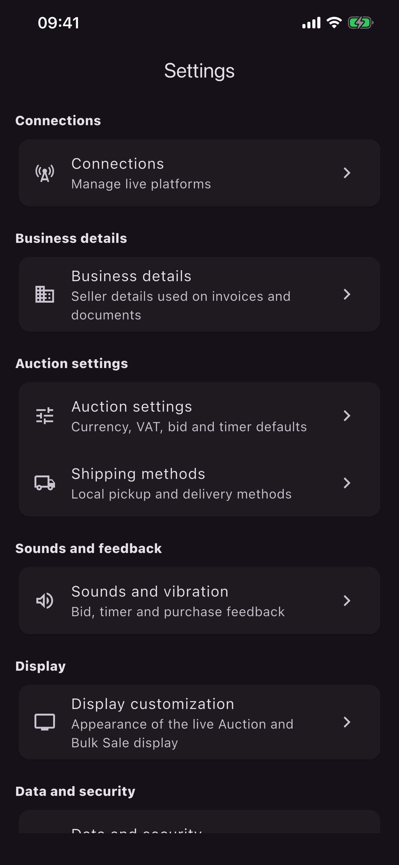 Screenshot 9 of StreamAuction