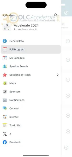 OLC Conferences screenshot 2