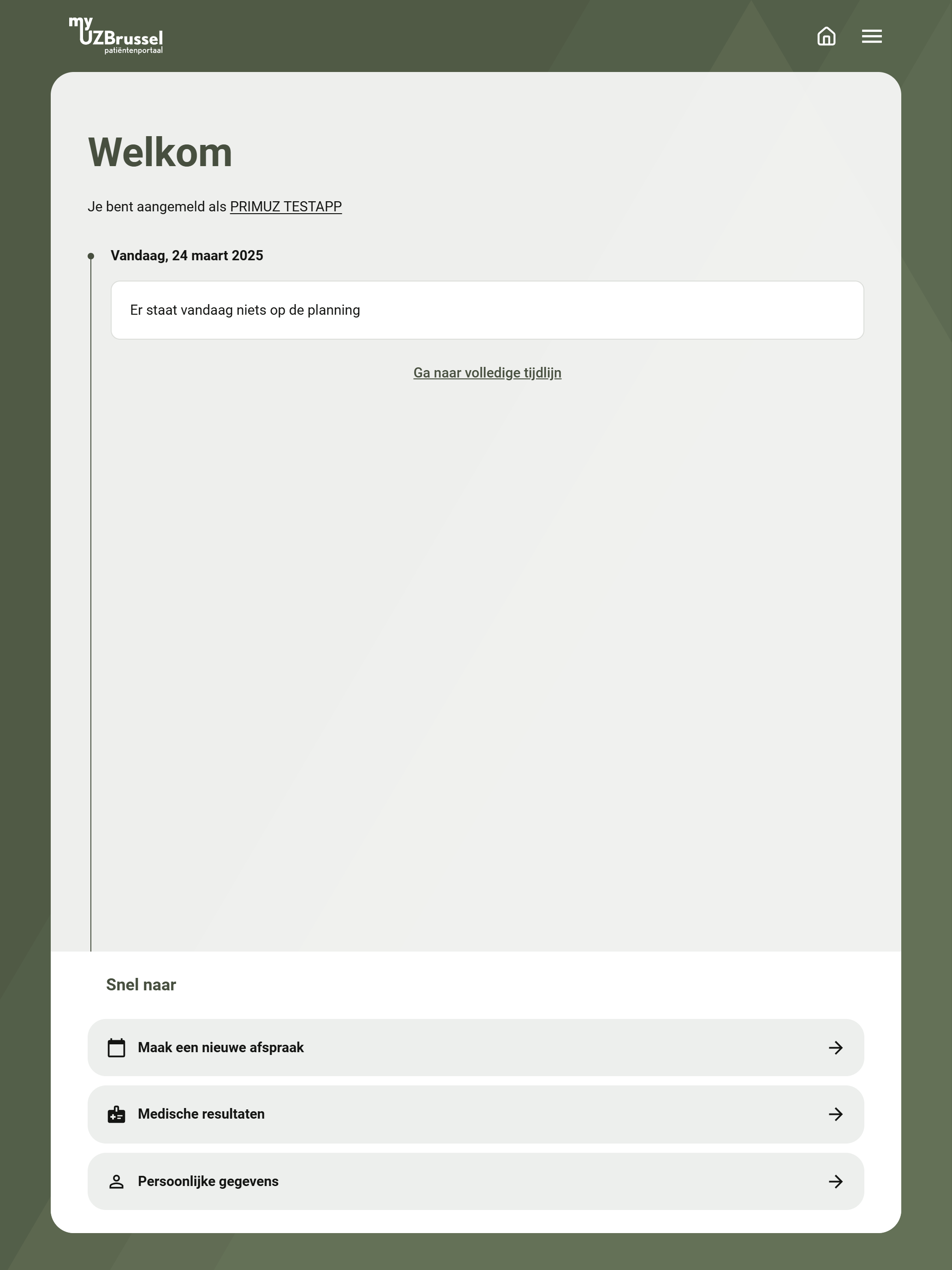 My UZ Brussel screenshot 4