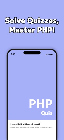 PHP Quiz - Learn with AI Screenshot 4 of 6