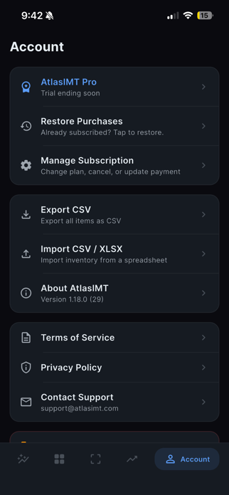 AtlasIMT Screenshot 7 of 7