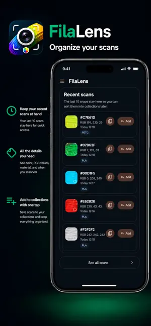 FilaLens screenshot 3