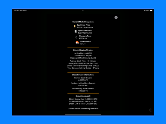 Screenshot #6 pour Bitcoin Halving