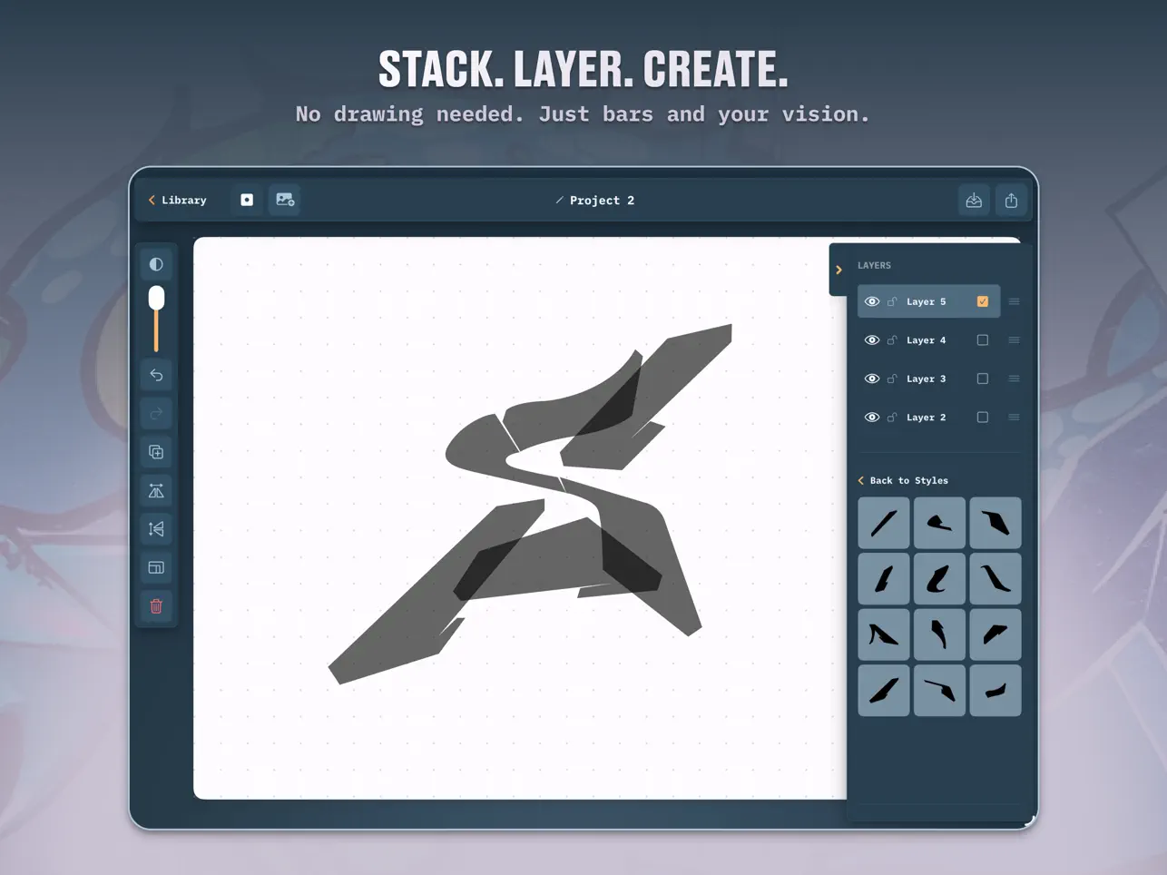 Screenshot #5 pour StyleBars - Graffiti Editor