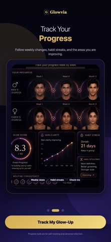 Glowvia: AI Glow Up Screenshot 7 of 8