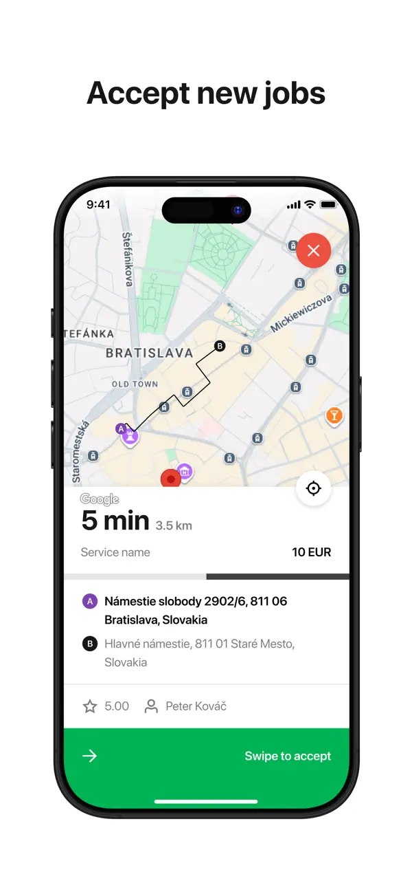 Screenshot #2 pour Taxee Driver