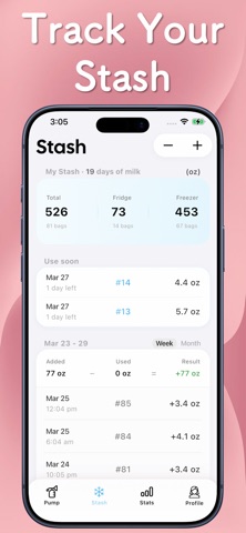 Breast Milk - Pumping Tracker+ Screenshot 3 of 10