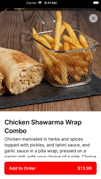 ShouFi MahFi iPhone screenshot 3 - Food & Drink app