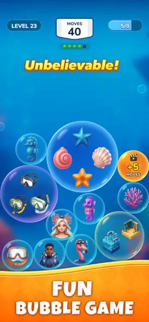 Bubble Pair: Pop Match screenshot 2