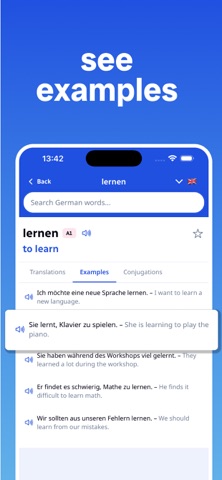 DeutschDictionary Learn German Screenshot 5 of 5
