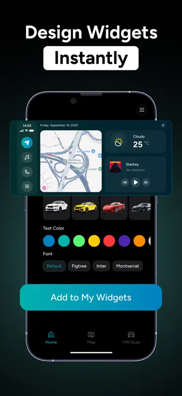 Car Dashboard Widgets - HiCar screenshot 5 of 6