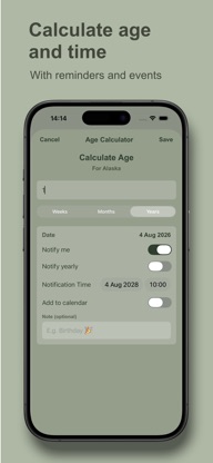 Linea - Age Tracker screenshot 6