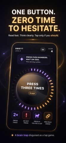 Obey? One Button Game screenshot