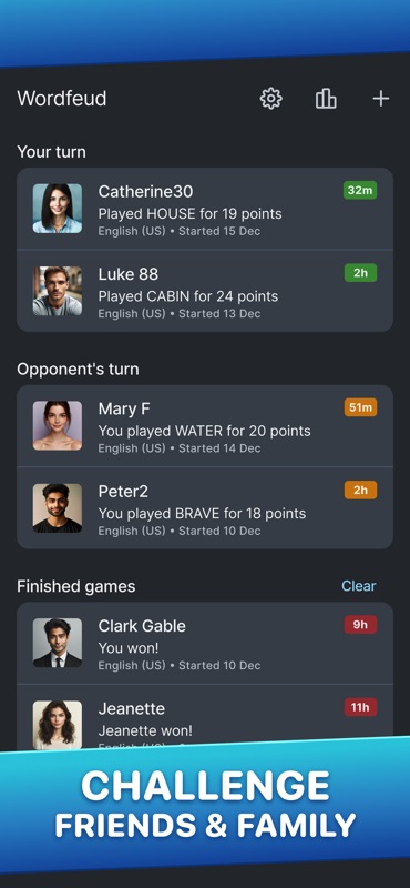 Wordfeud screenshot 3