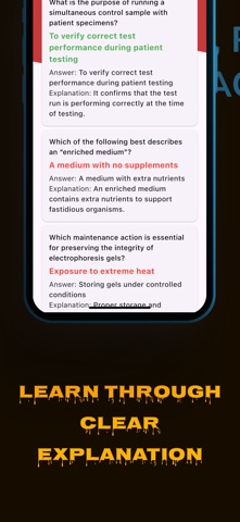 Medical Laboratory Prep 2025 iPhone screenshot