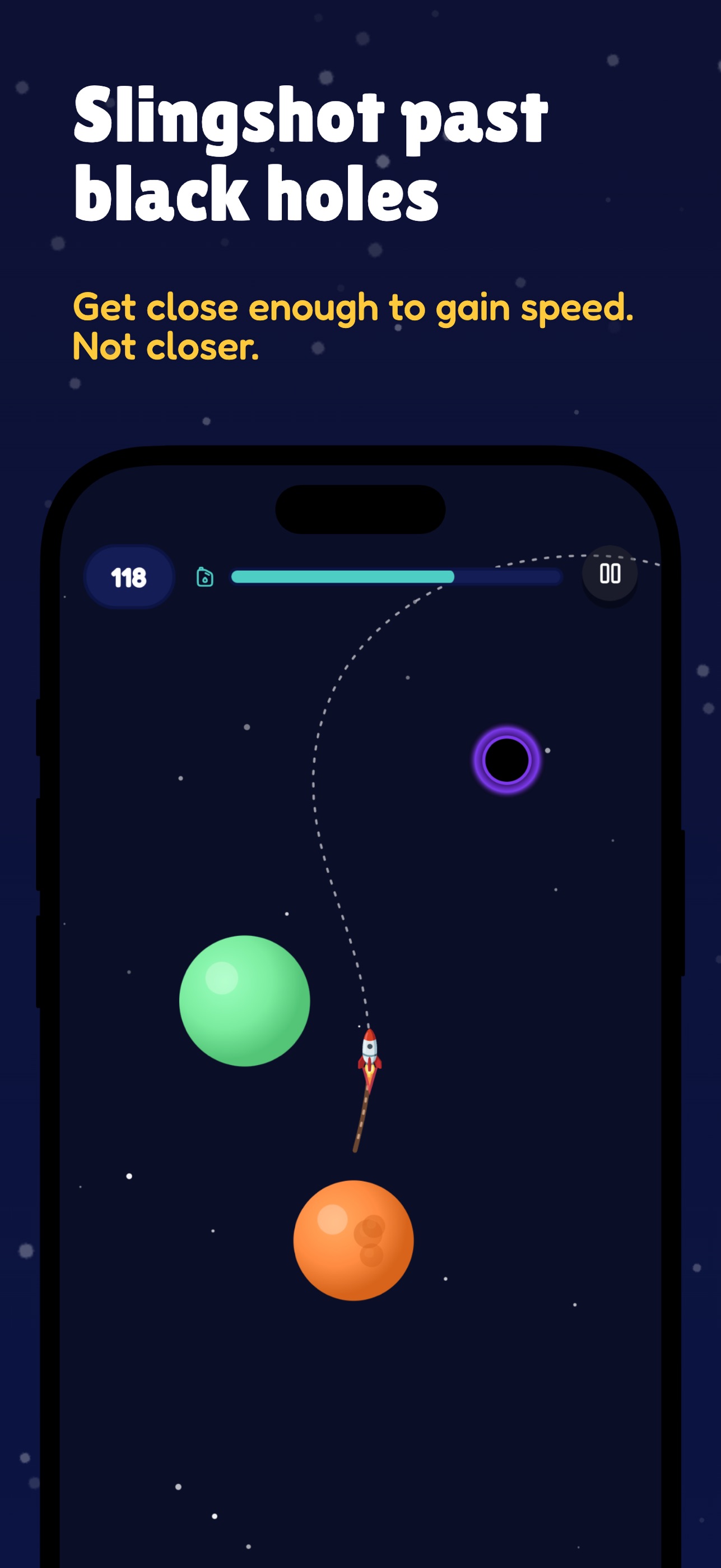 Screenshot 3 of Crazy Rocket: Space Game