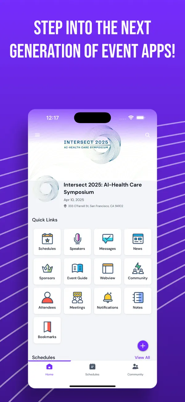 Screenshot #1 pour Intersect 2025 Event App