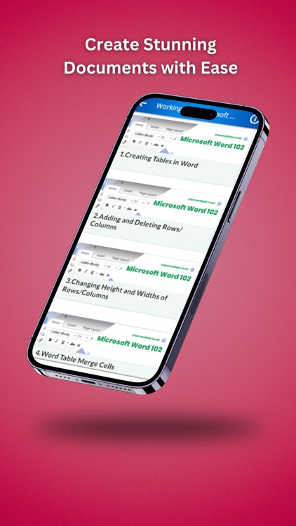 Learn MicroSoft Word Beginner screenshot-6