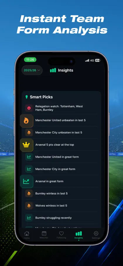 Screenshot 5 von 6 zu GoalPulse: Live Football