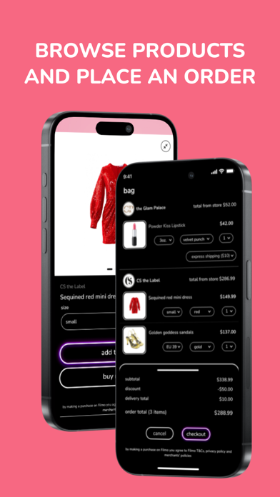 Filmo - Watch and Shop Live Screenshot