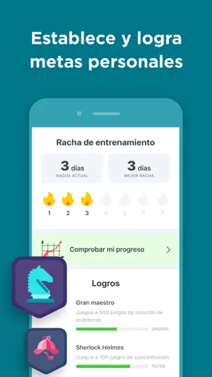 Captura de pantalla de Impulse - Juegos Mentales en iPhone 8
