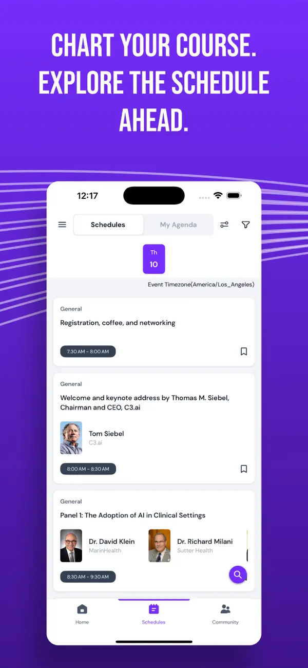 Screenshot #3 pour Intersect 2025 Event App